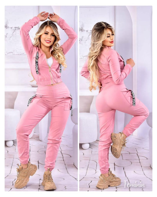 conjunto deportivo formal 3 piezas H103G