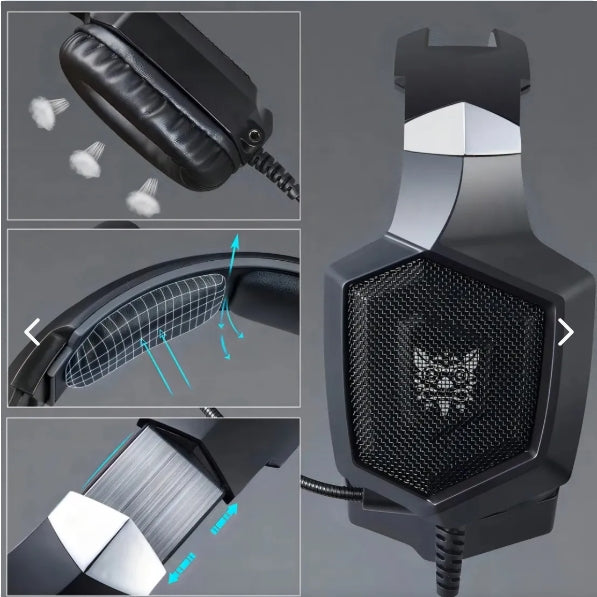 Diadema Gamer Onikuma K8 NEGRA