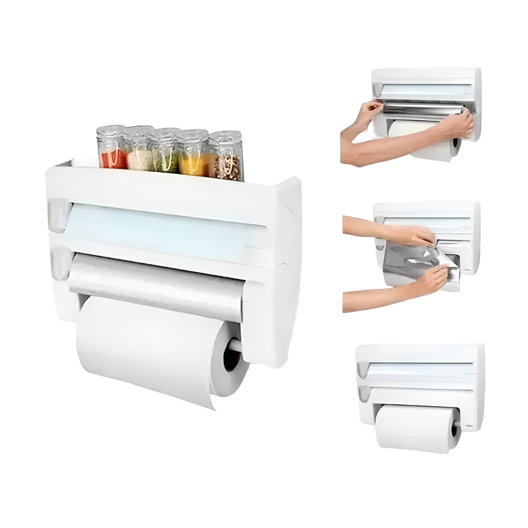 Dispensador Cocina Triple Pared Organiza