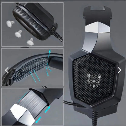 Diadema Gamer Onikuma K8 NEGRA